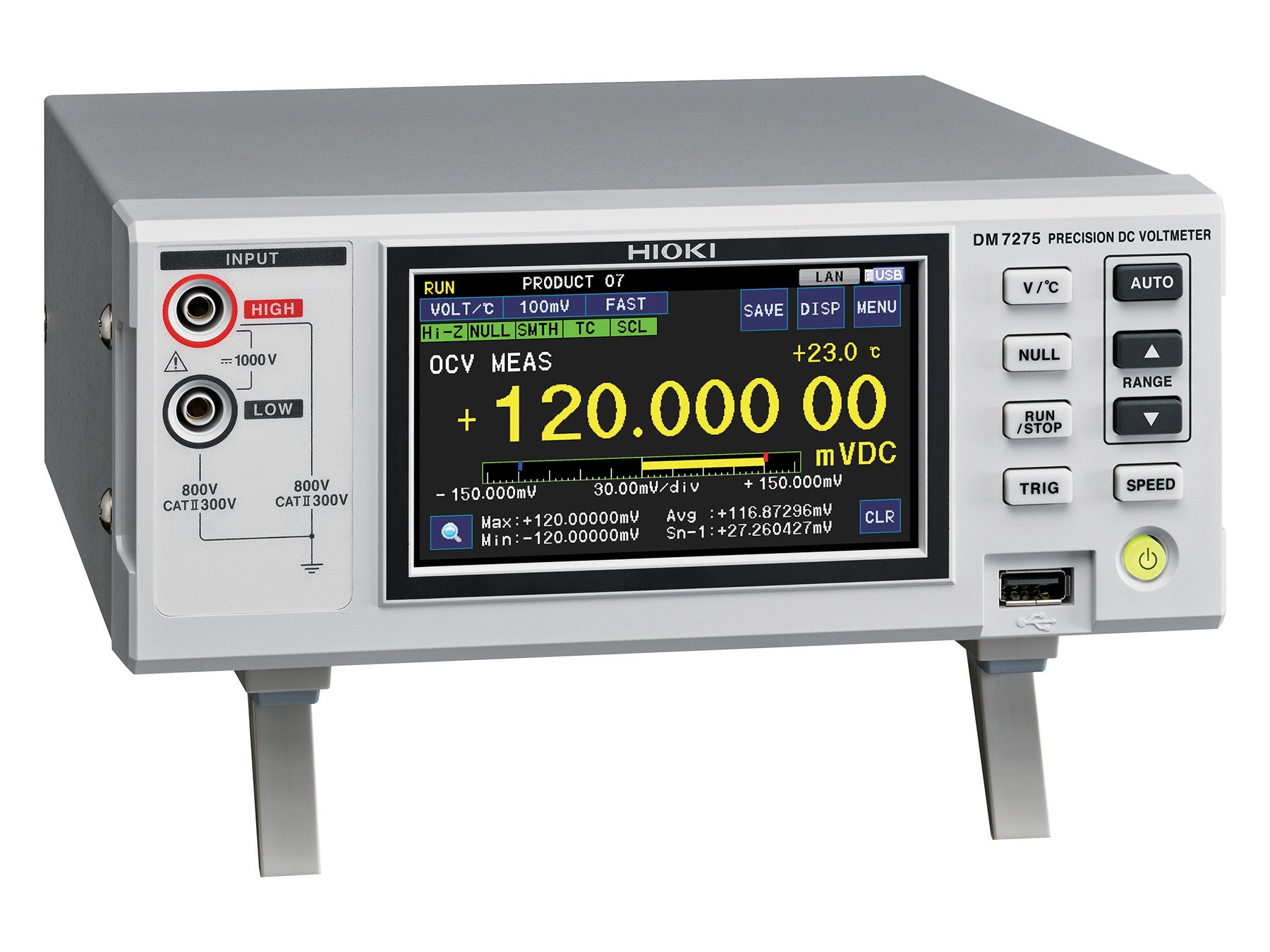 Hioki - DM7275-03 - Präzisions-DC-Voltmeter - VolTech GmbH