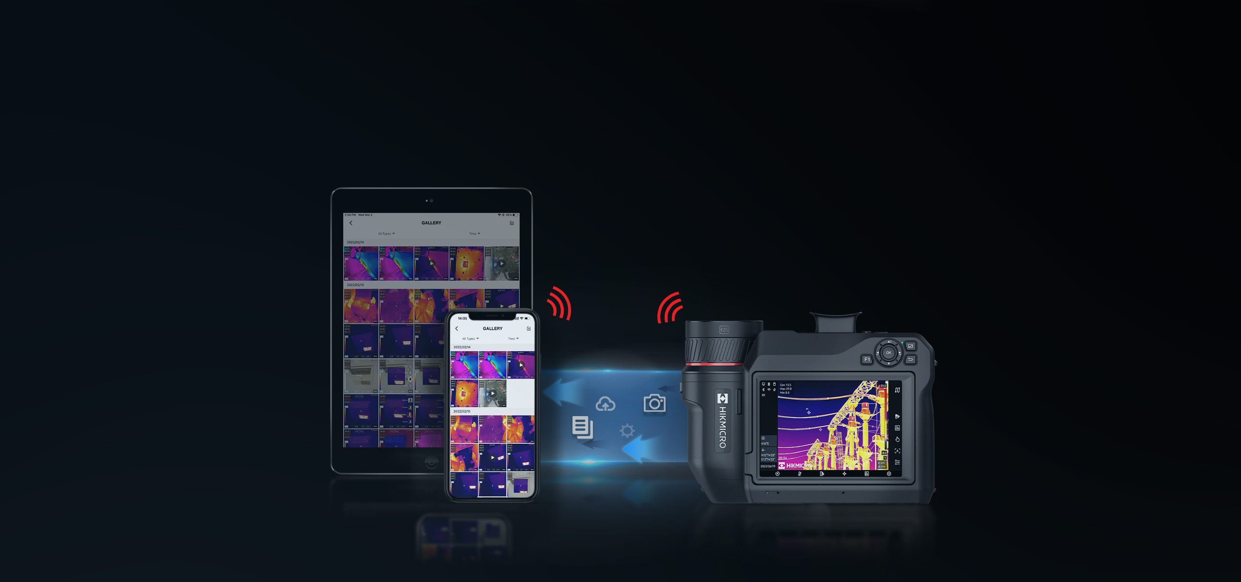 HIKMICRO SP120H L25 High-End Wärmebildkamera Hochtemperatur 1280 x 1024, 25°Optik - VolTech GmbH