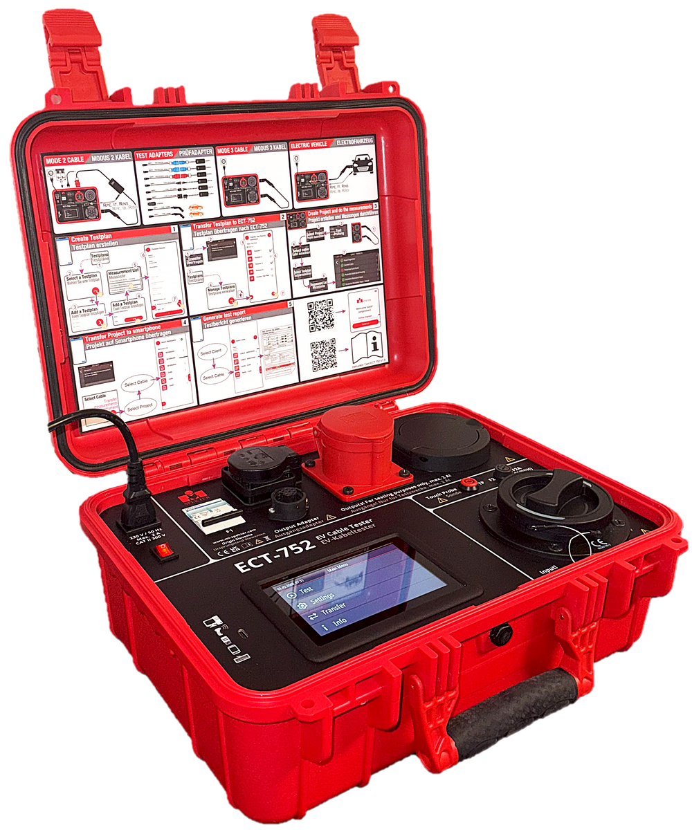ECT-752 EV-Ladekabel-Tester - VolTech GmbH