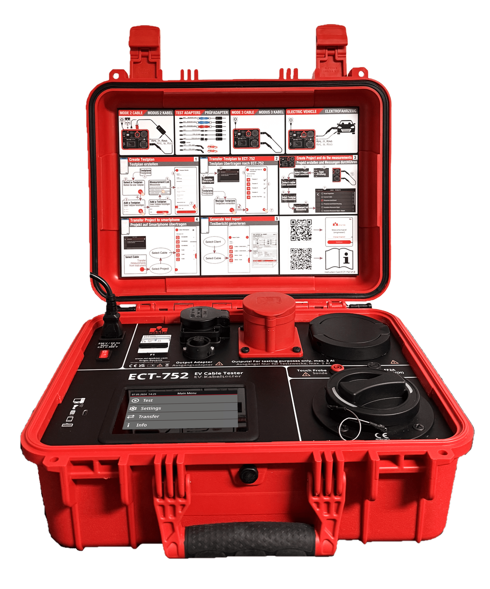 ECT-752 EV-Ladekabel-Tester - VolTech GmbH