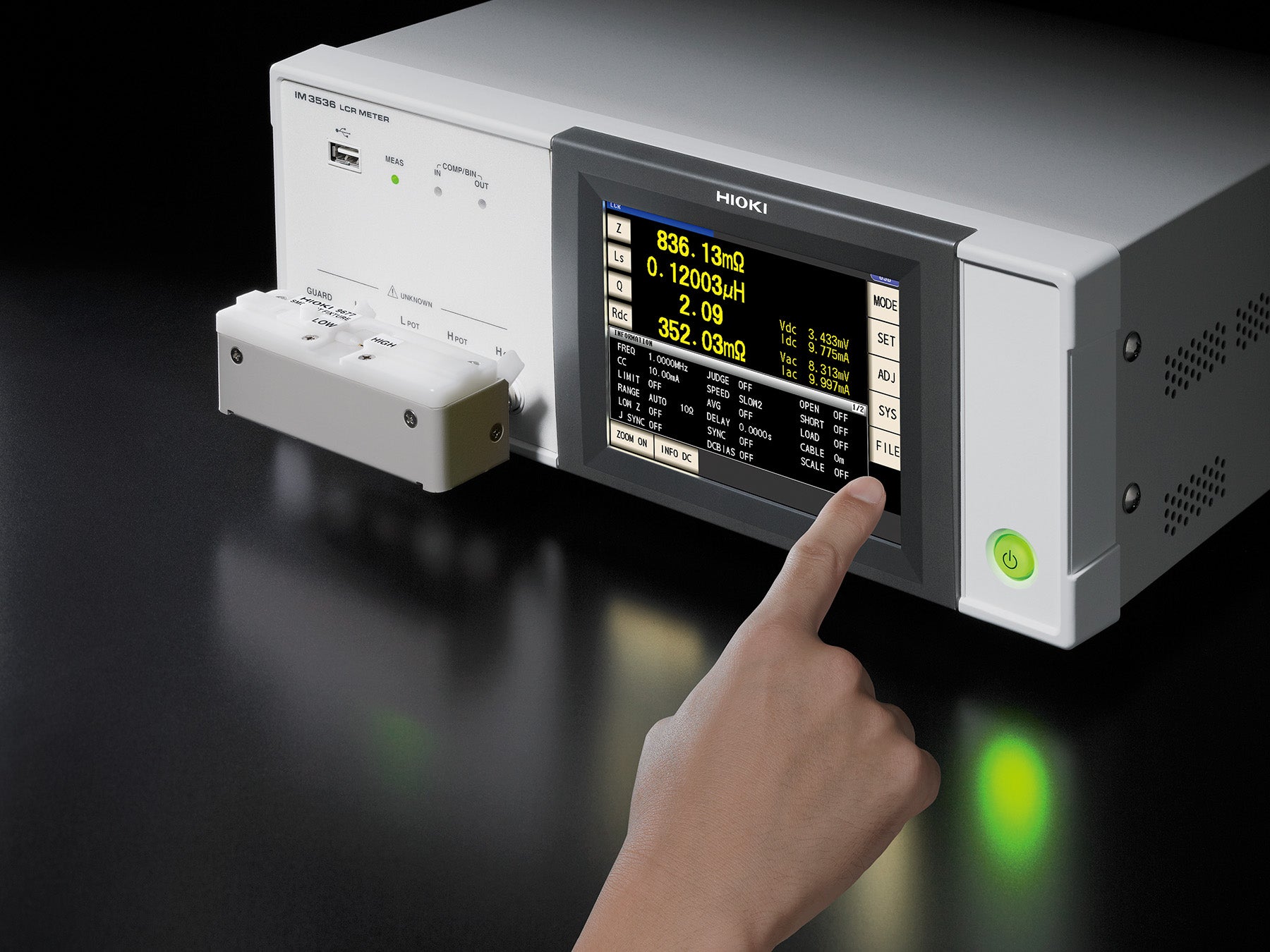 Hioki - IM3536 - LCR-MESSGERÄT - VolTech GmbH