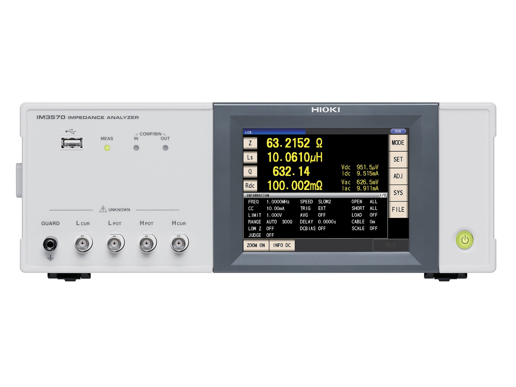 Hioki - IM3570 - IMPEDANZ ANALYSATOR - VolTech GmbH