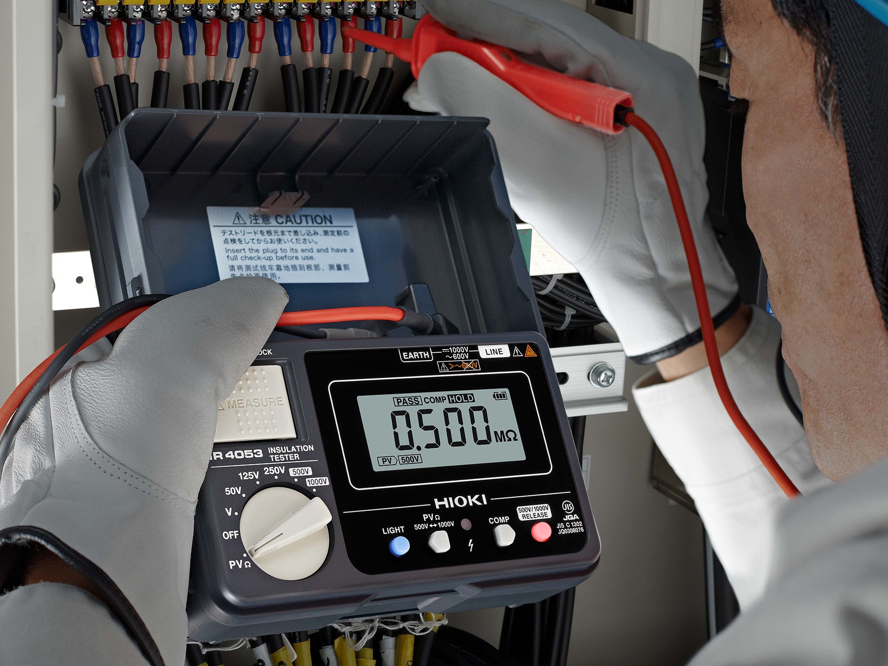 Hioki - IR4053 - Digitales Isolationsmessgerät für PV-Anwendungen - VolTech GmbH