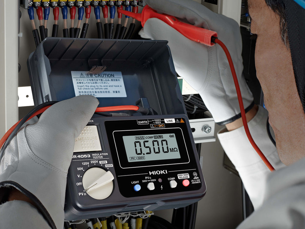Hioki - IR4053 - Digitales Isolationsmessgerät für PV-Anwendungen - VolTech GmbH