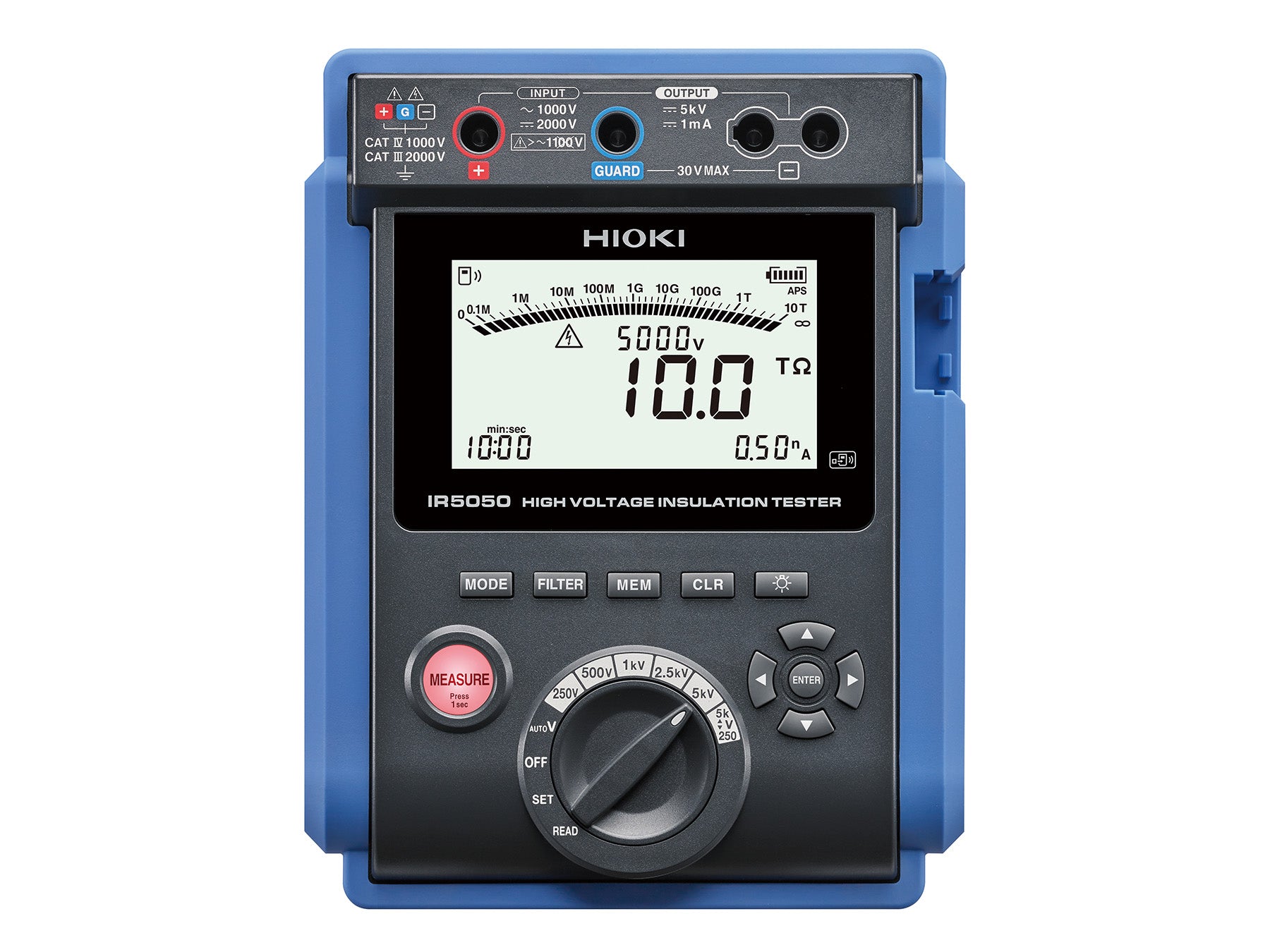 Hioki - IR5050 - HIGH VOLTAGE INSULATION TESTER - VolTech GmbH