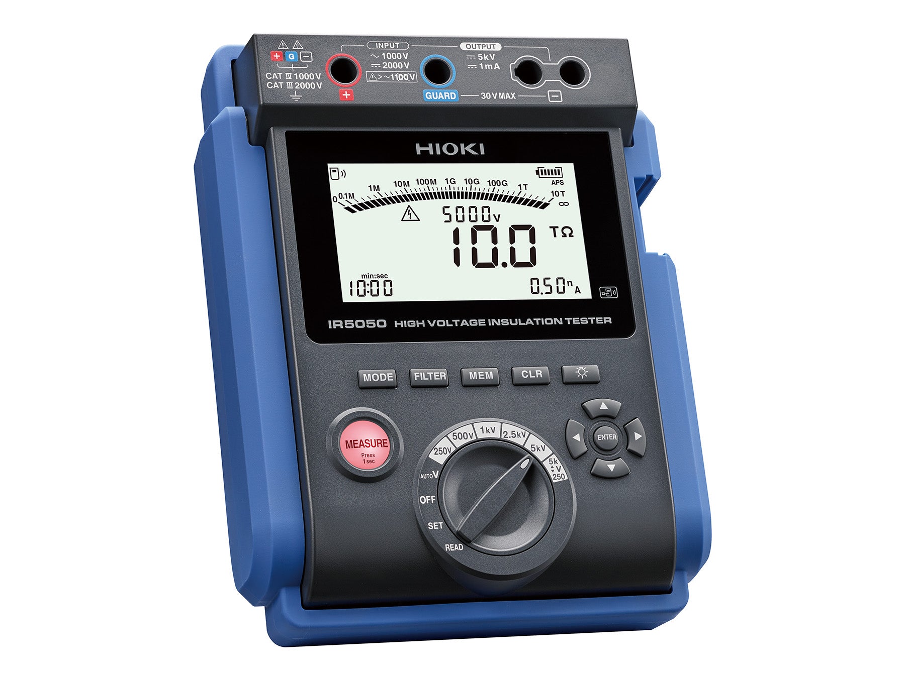 Hioki - IR5050 - HIGH VOLTAGE INSULATION TESTER - VolTech GmbH