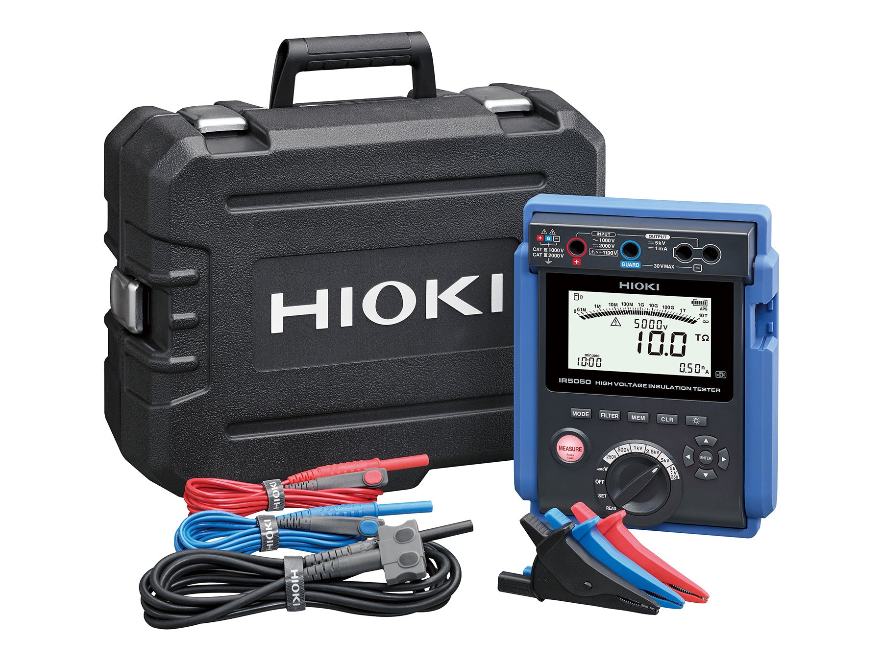 Hioki - IR5050 - HIGH VOLTAGE INSULATION TESTER - VolTech GmbH
