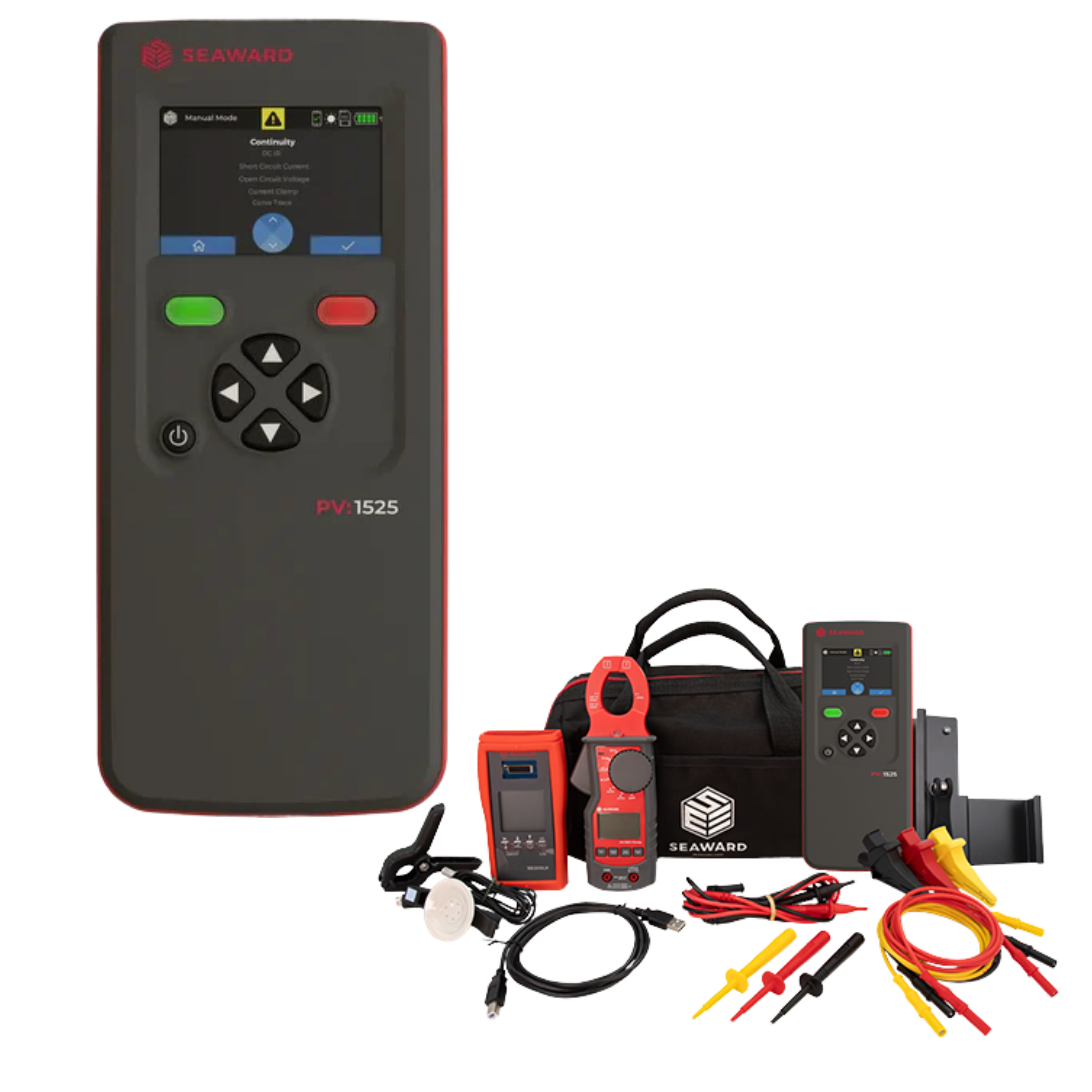 GOSSEN METRAWATT Seaward PV1525 Photovoltaiktester 1500V - 25A - SET - VolTech GmbH