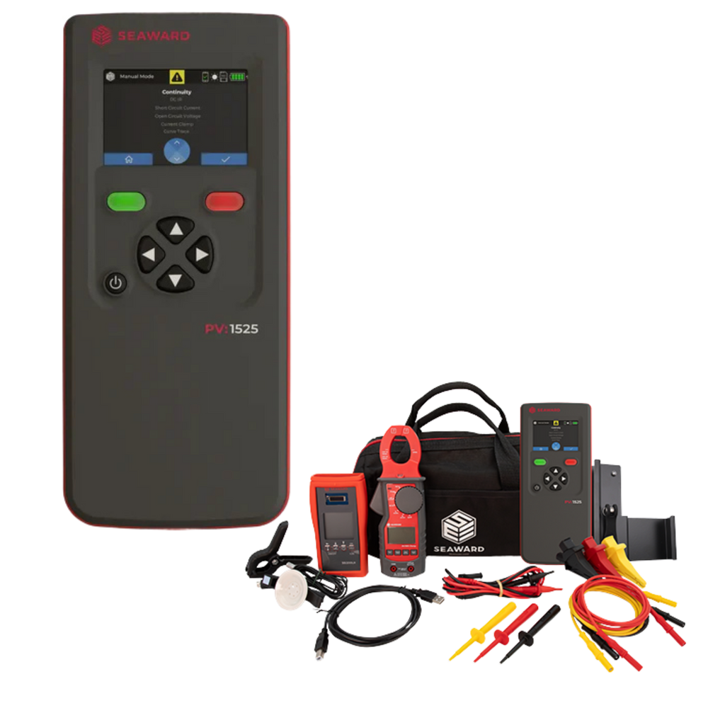 GOSSEN METRAWATT Seaward PV1525 Photovoltaiktester 1500V - 25A - SET - VolTech GmbH