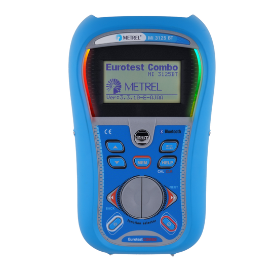 Metrel MI 3125 BT EurotestCOMBO CH Installationstester nach NIN/NIV - VolTech GmbH