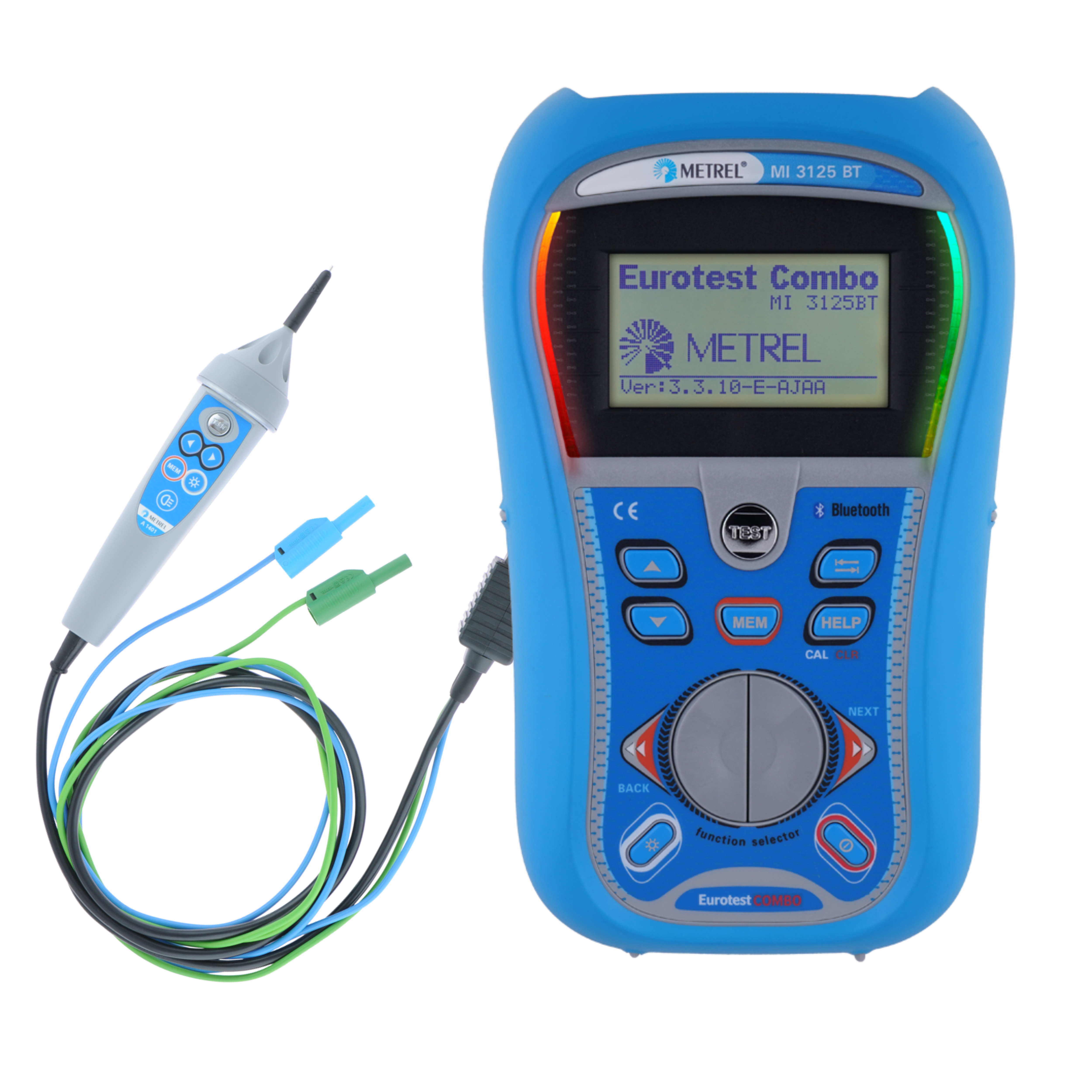 Metrel MI 3125 BT EurotestCOMBO CH Installationstester nach NIN/NIV - VolTech GmbH