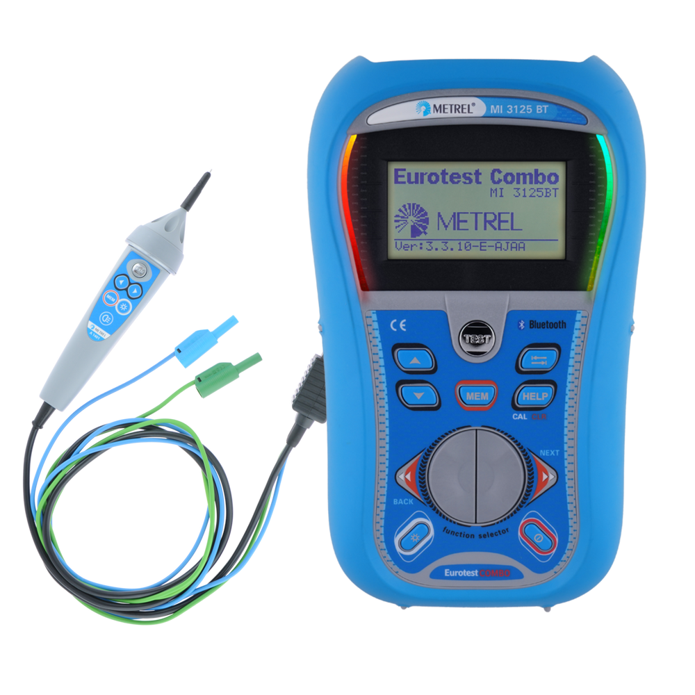 Metrel MI 3125 BT EurotestCOMBO CH Installationstester nach NIN/NIV - VolTech GmbH