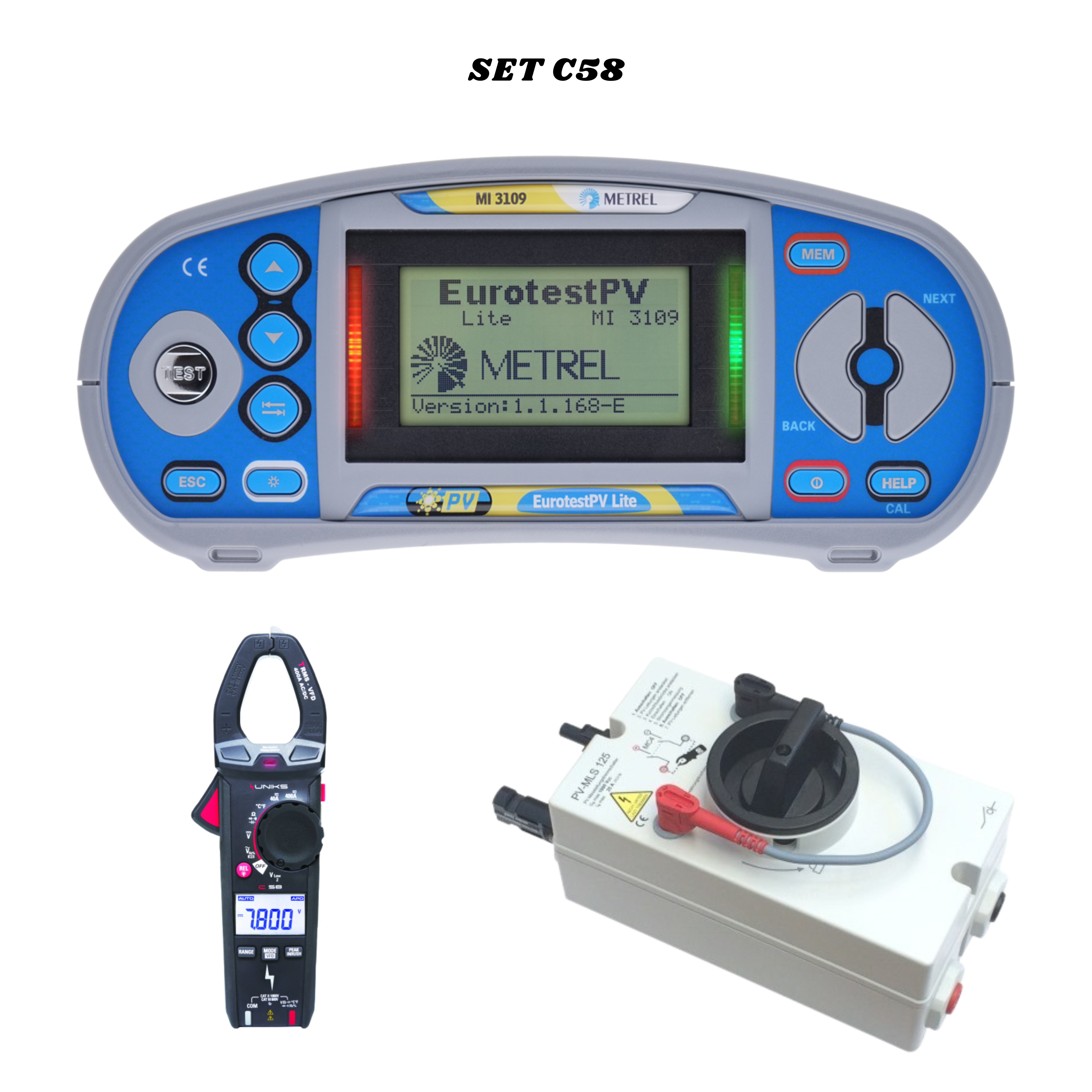 Metrel MI 3109 PV-Kit XL - Set - VolTech GmbH