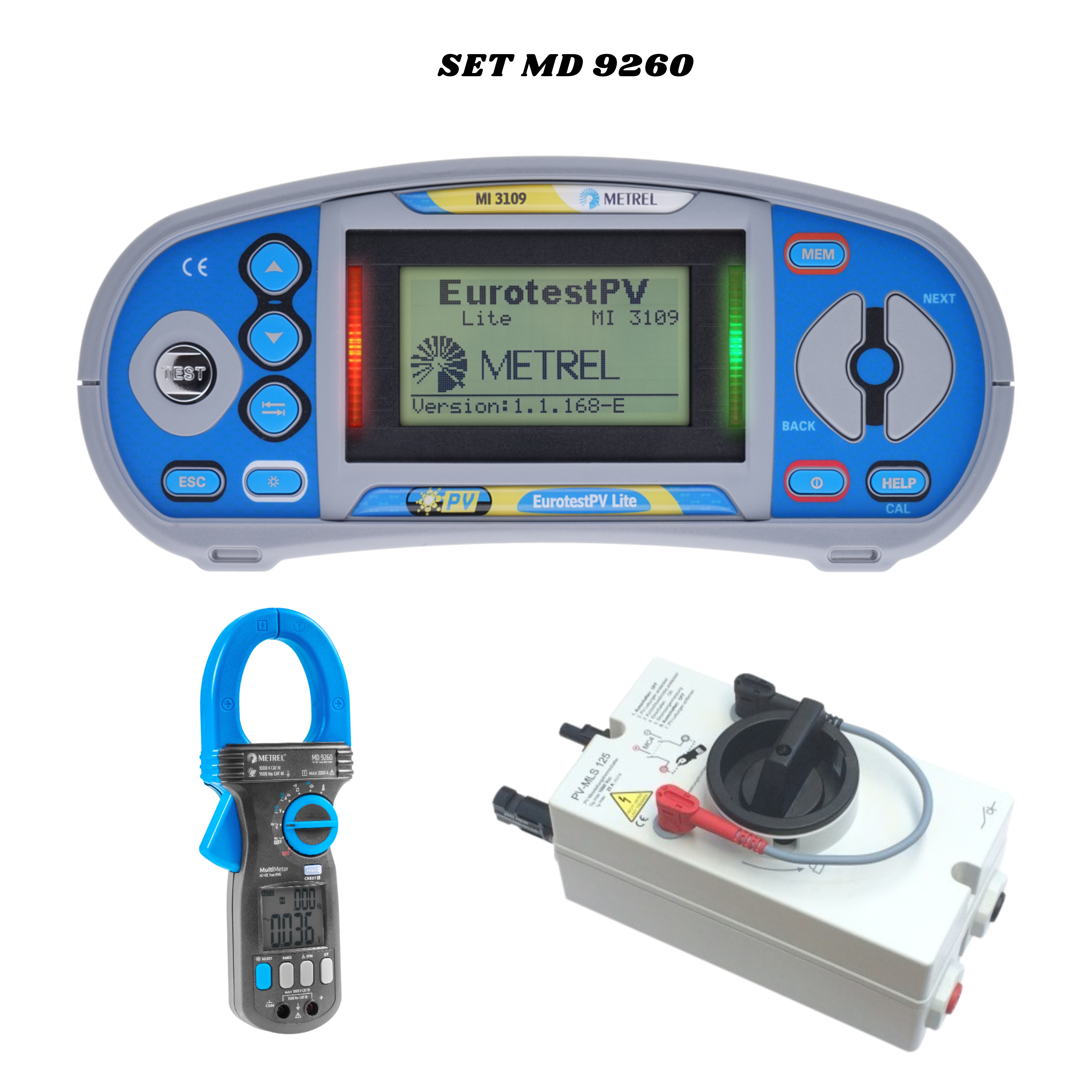 Metrel MI 3109 PV-Kit XL - Set - VolTech GmbH