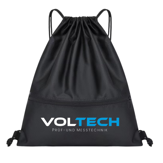 VOLTECH Turntasche mit Carbon-Optik schwarz - VolTech GmbH