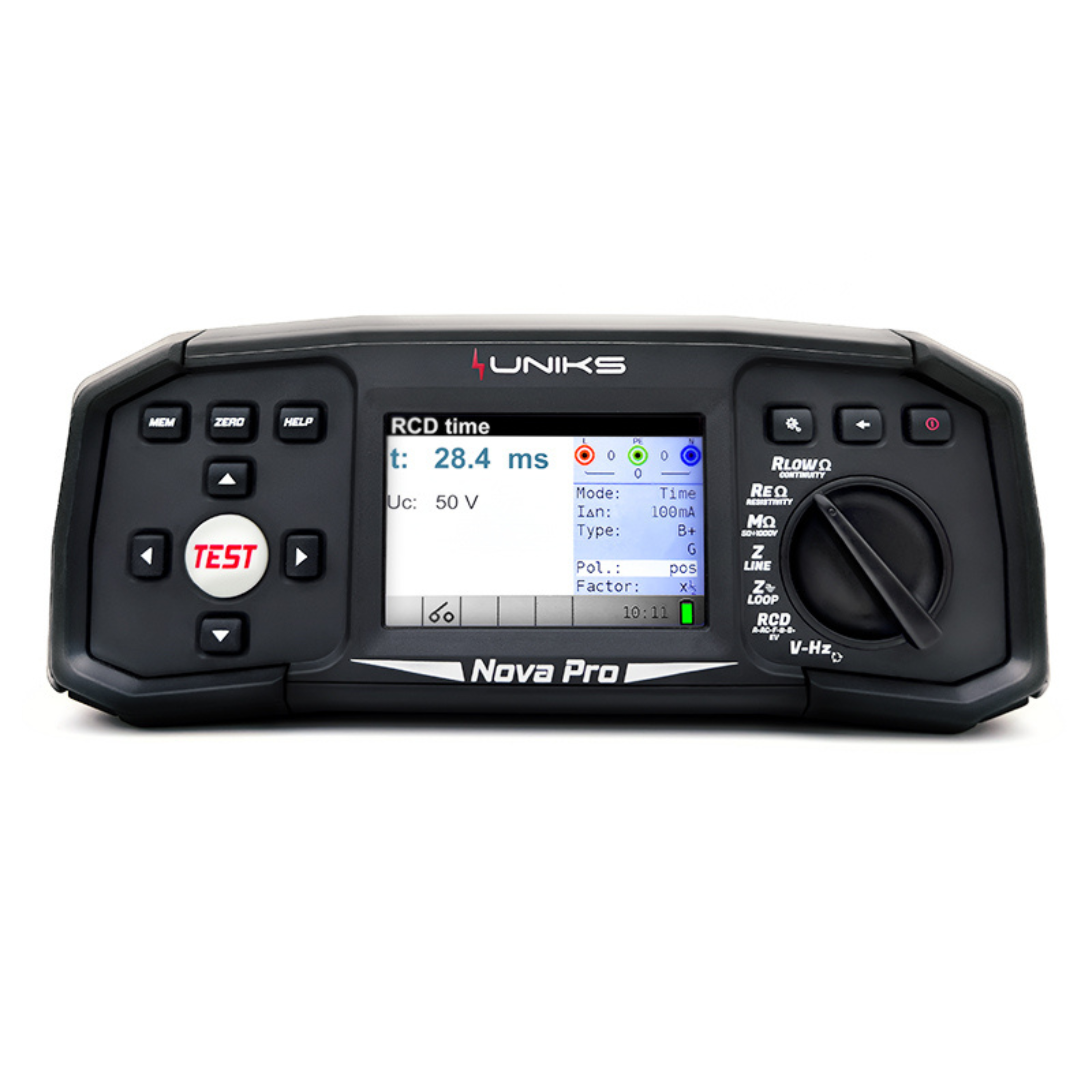 UNIKS NOVA PRO Installationstester nach NIN/NIV - VolTech GmbH