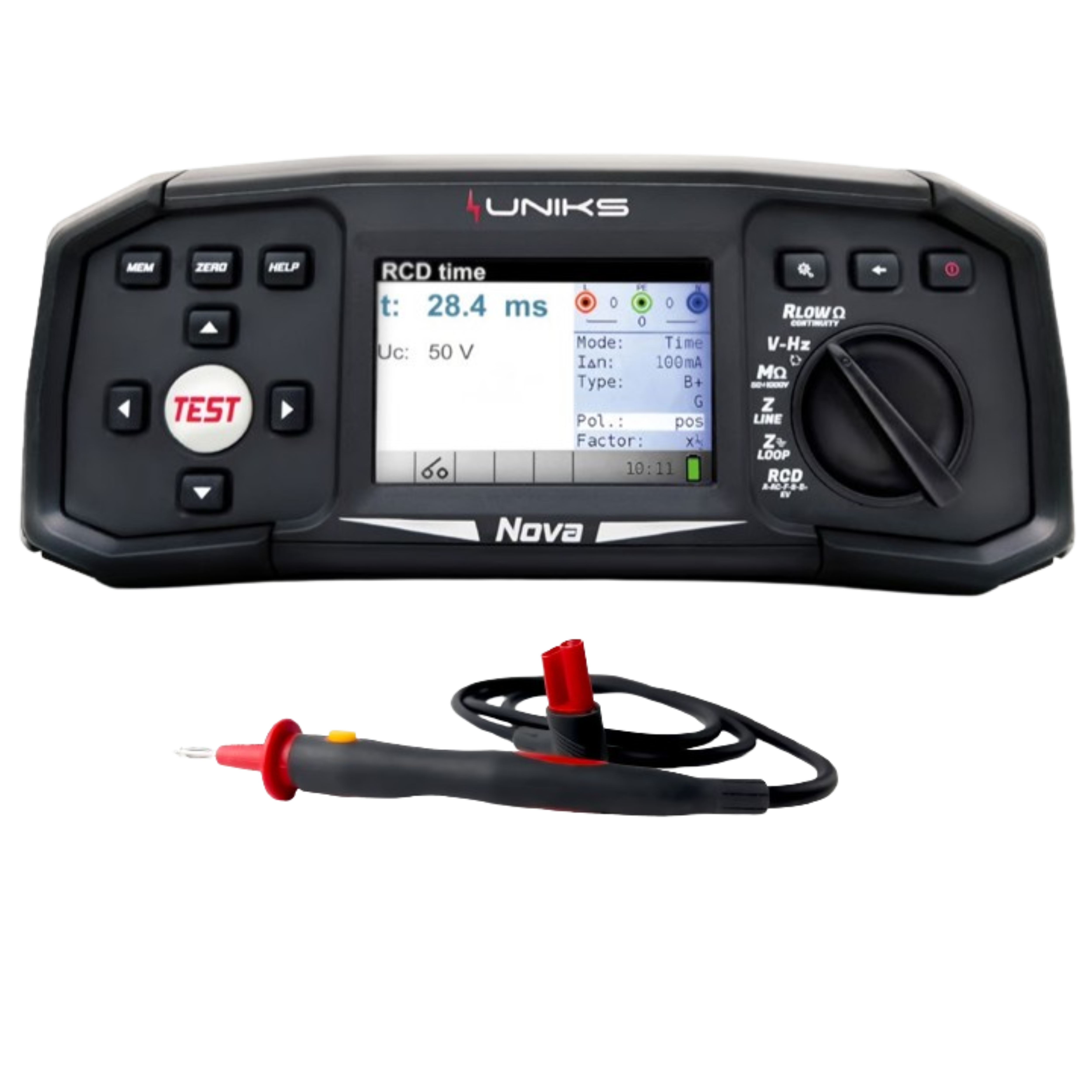 UNIKS NOVA Installationstester nach NIN/NIV - VolTech GmbH