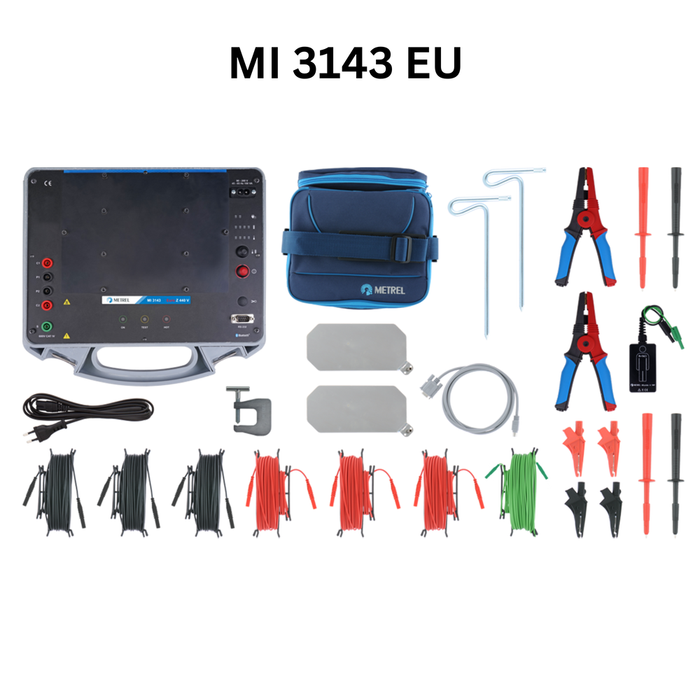 Metrel MI 3143 Euro Z 440 V Impedanztester - CH Version - VolTech GmbH