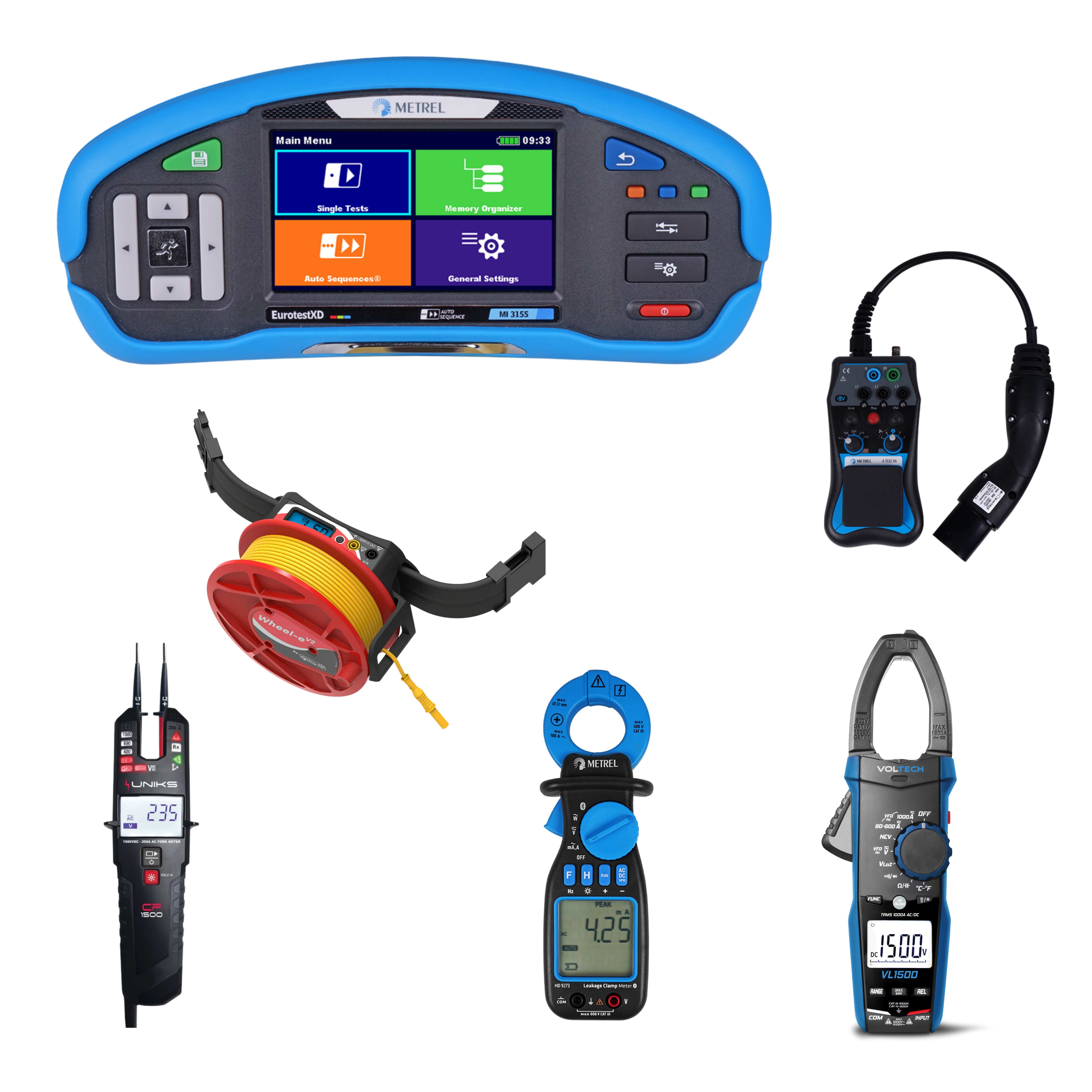 Metrel MI 3155 LT Profi-SET XL -  Installationstester - VolTech GmbH