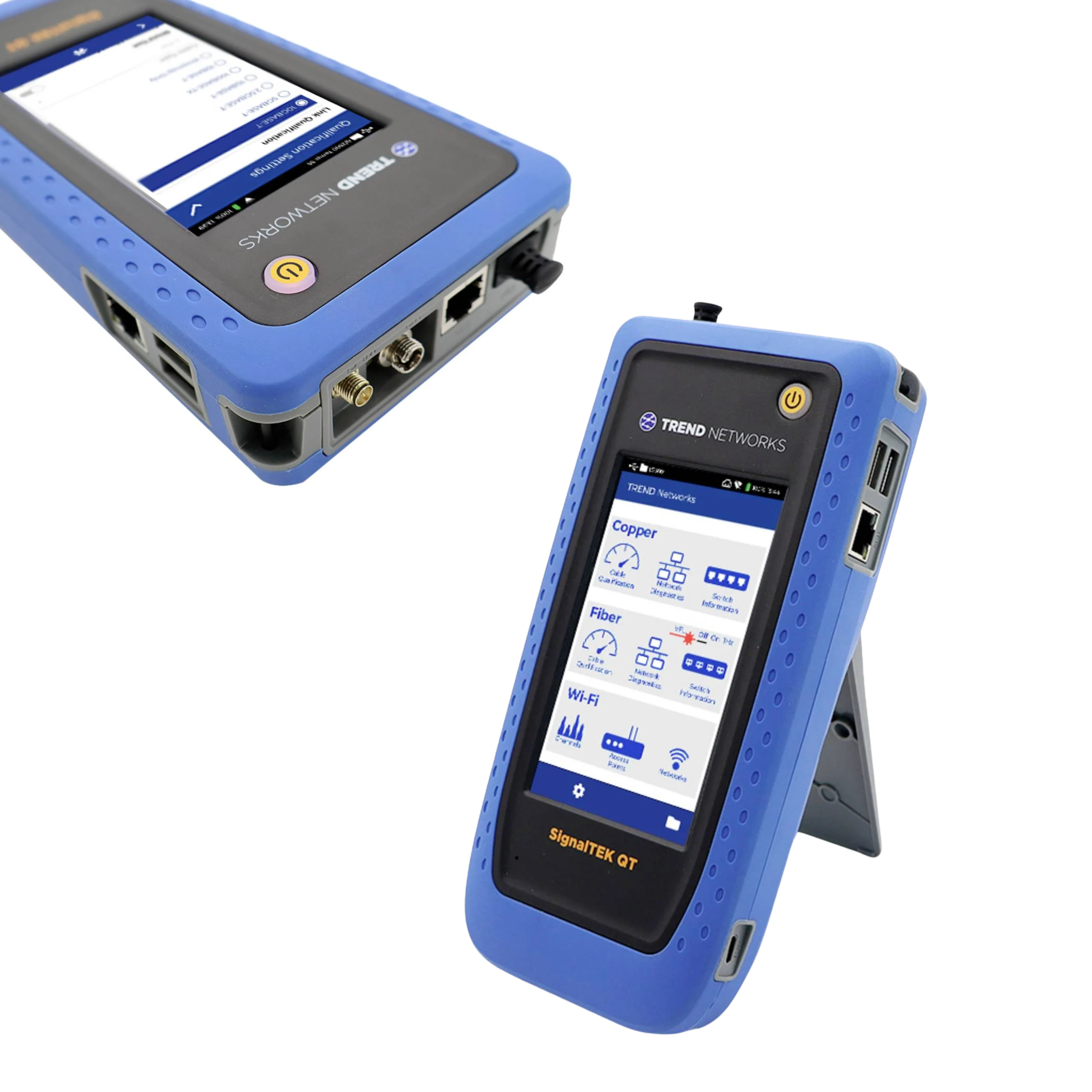 Trend Networks Netzwerkprüfgerät SignalTEK QT Pro 10G Qualifizierungstester Kit - VolTech GmbH