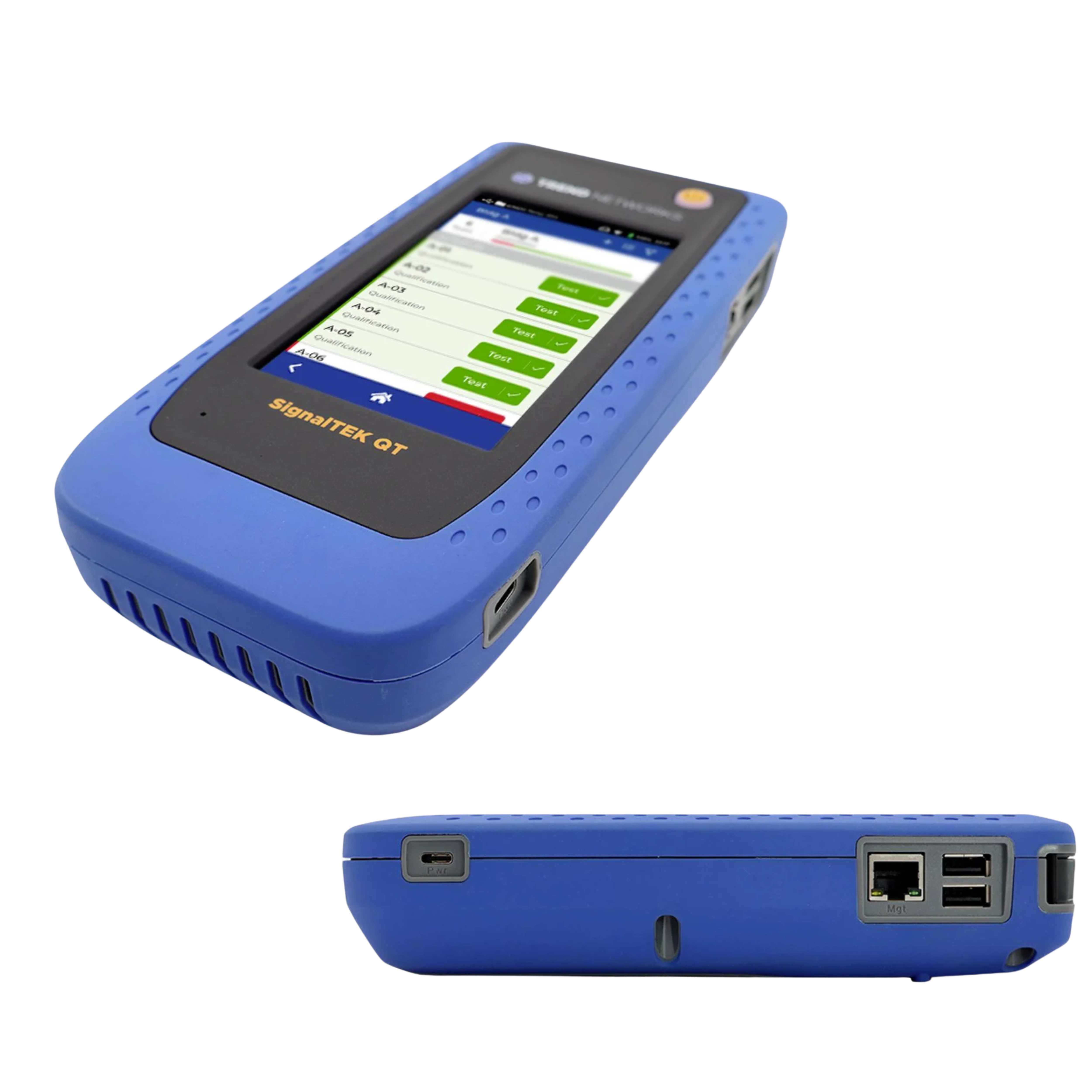 Trend Networks Netzwerkprüfgerät SignalTEK QT Pro 10G Qualifizierungstester Kit - VolTech GmbH