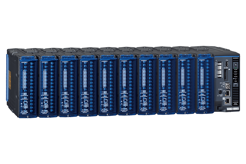 Hioki - M7100 - 15-Kanal Messmodul für Spannung / Temperatur, LR810x Datenlogger Serie - VolTech GmbH