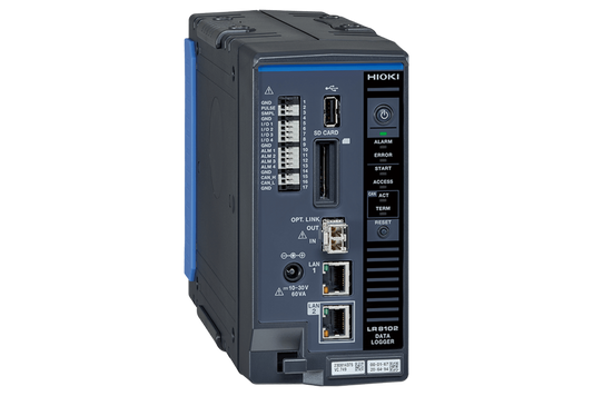Hioki - LR8102 - Modularer Mehrkanal-Datenlogger für Systemintegration, opt. Sync, UDP, CAN - VolTech GmbH