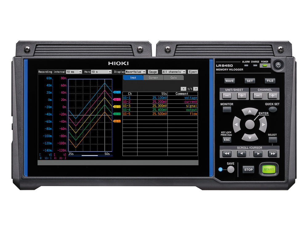 Hioki - LR8450 - Modularer Mehrkanal-Datenlogger - VolTech GmbH