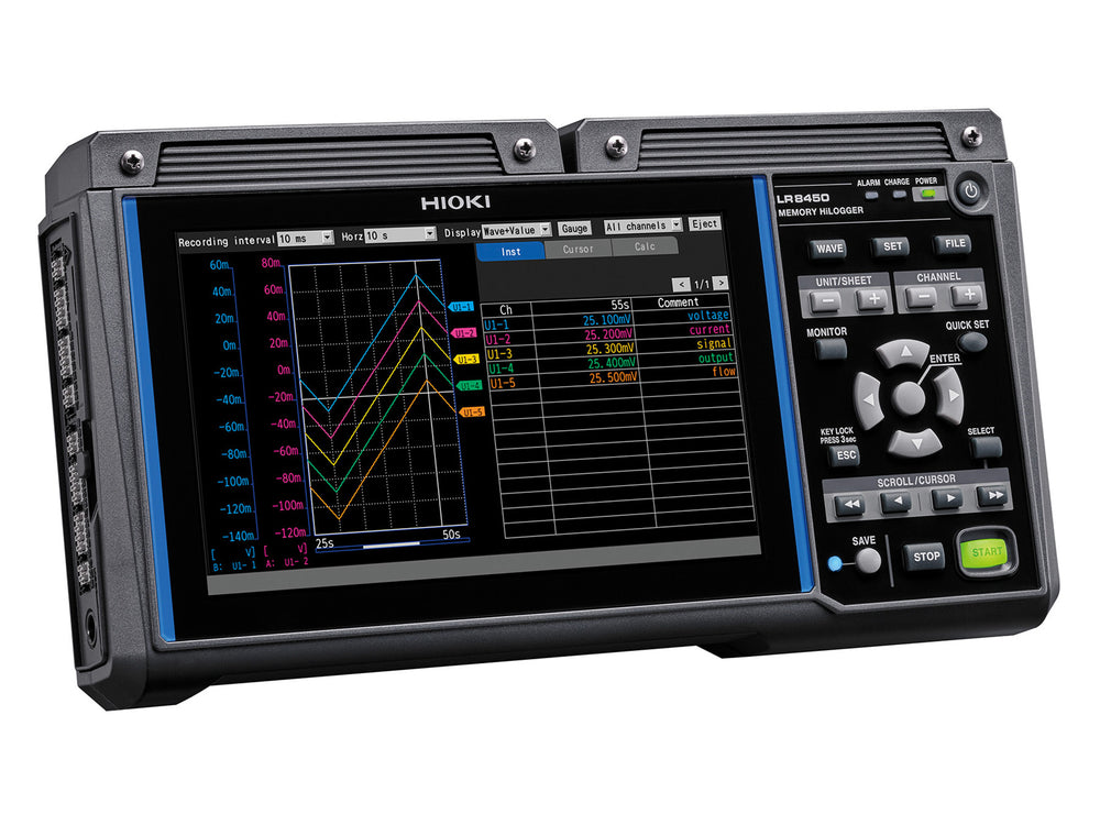 Hioki - LR8450-01 - WLAN-fähiger modularer Mehrkanal-Datenlogger - VolTech GmbH