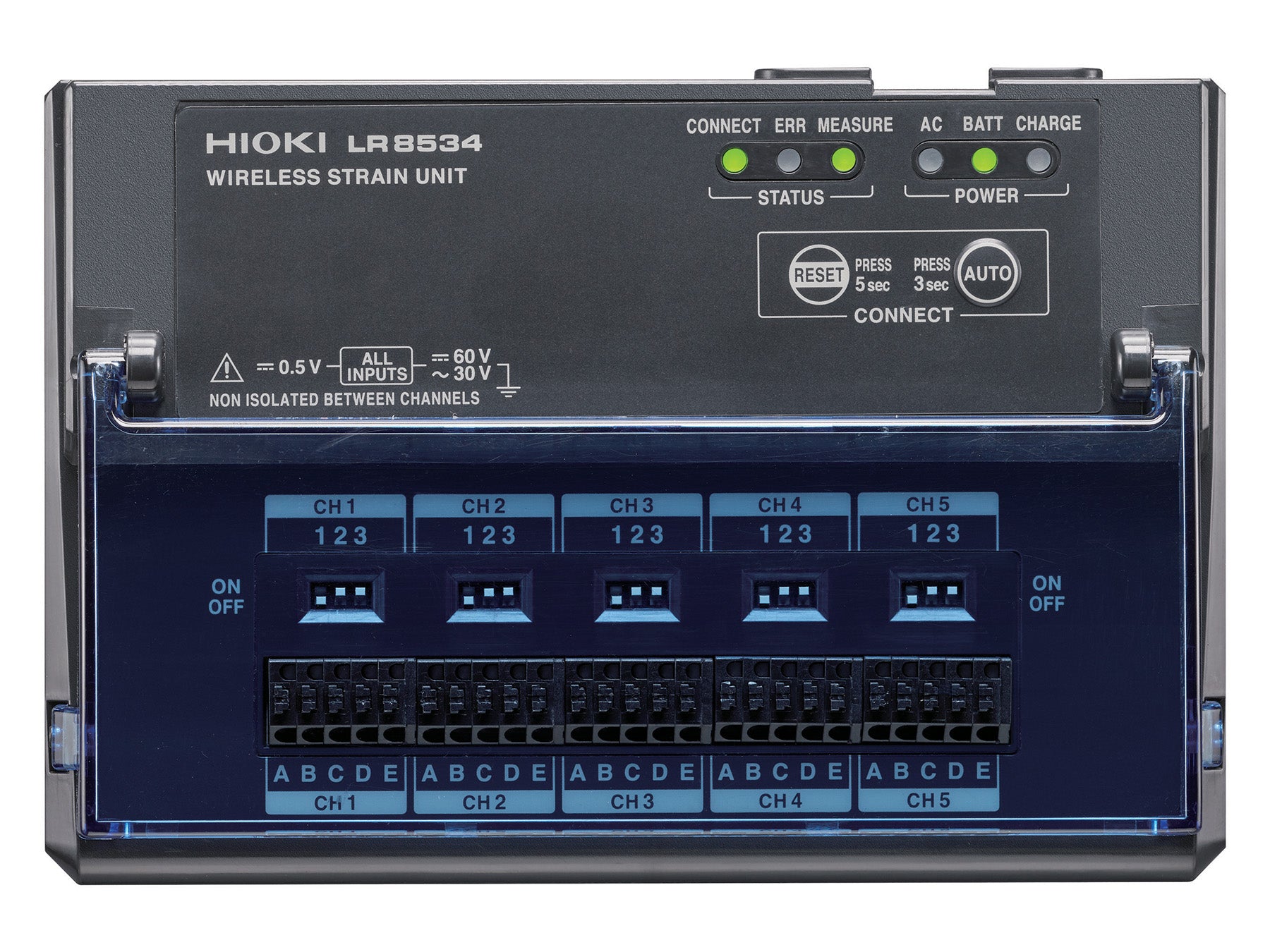 Hioki - LR8534 - Drahtloses Loggermodul für Dehnungsmessstreifen - VolTech GmbH