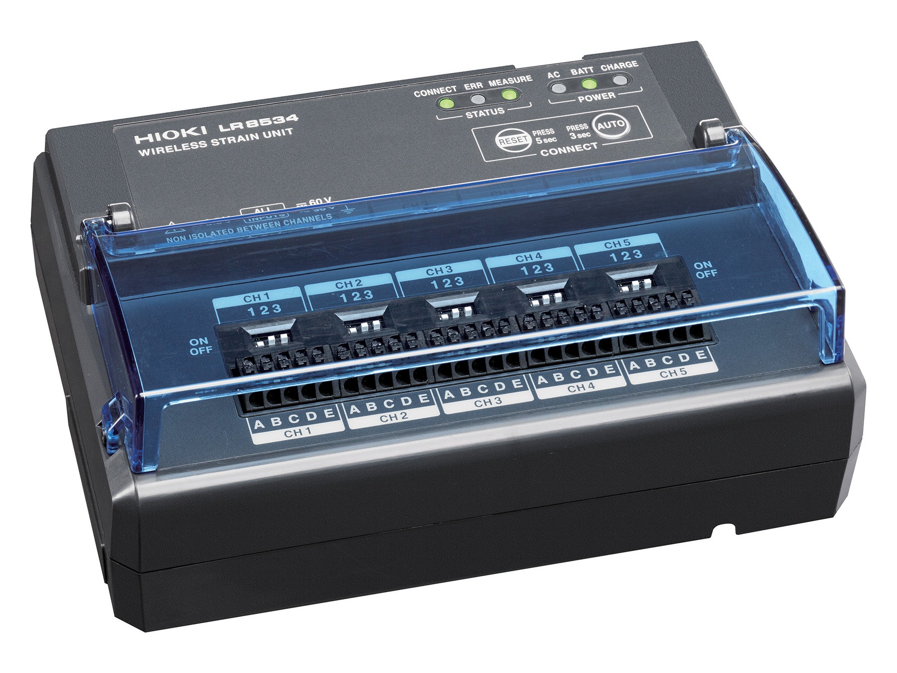 Hioki - LR8534 - Drahtloses Loggermodul für Dehnungsmessstreifen - VolTech GmbH