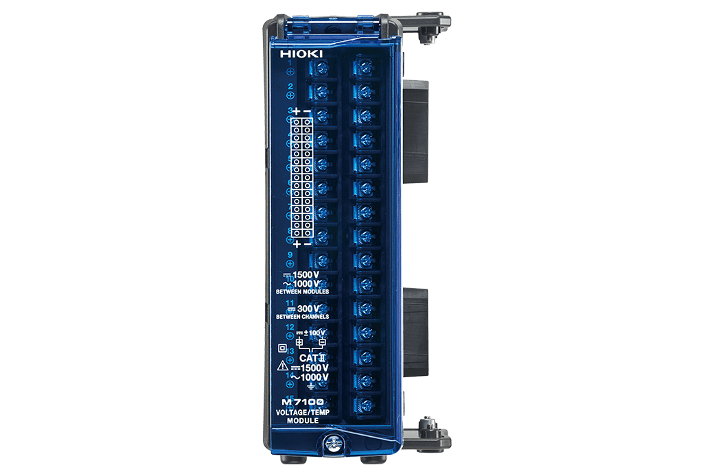 Hioki - M7100 - 15-Kanal Messmodul für Spannung / Temperatur, LR810x Datenlogger Serie - VolTech GmbH