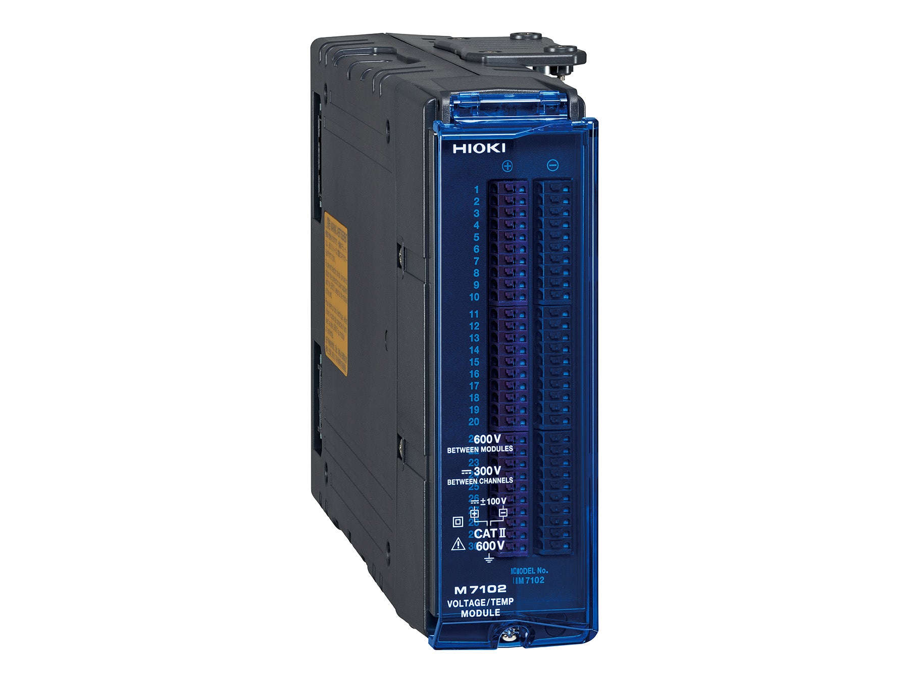 Hioki - M7102 - 30-Kanal Messmodul für Spannung und Temperatur, LR810x Datenlogger Serie - VolTech GmbH