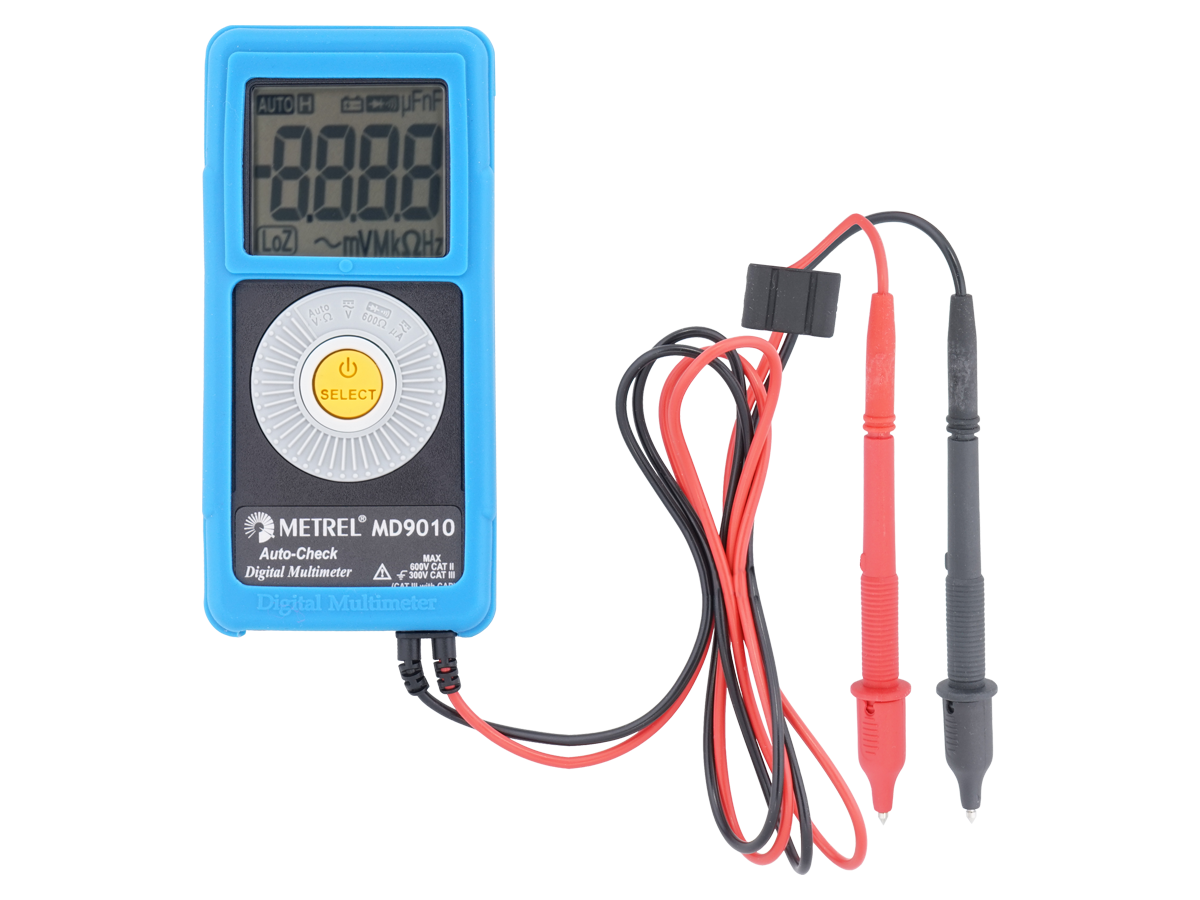 Metrel MD 9010 Digitalmultimeter CAT III / 300 V und CAT II / 600 V - VolTech GmbH