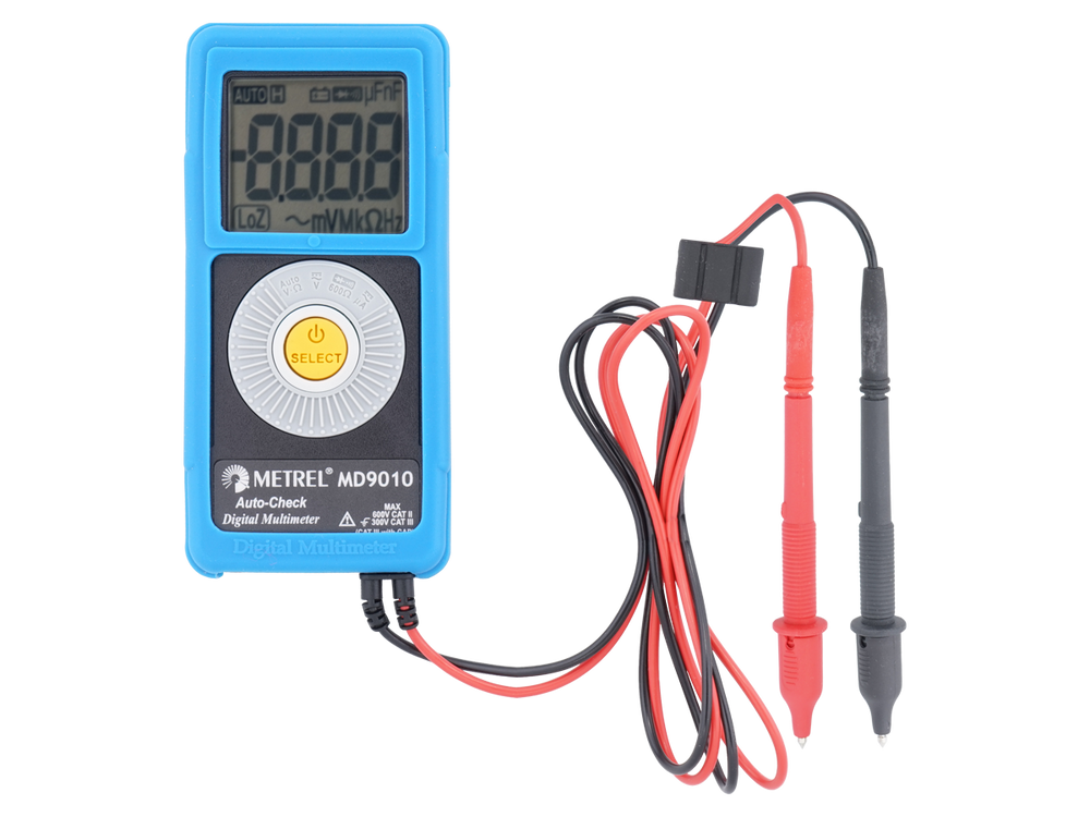 Metrel MD 9010 Digitalmultimeter CAT III / 300 V und CAT II / 600 V - VolTech GmbH