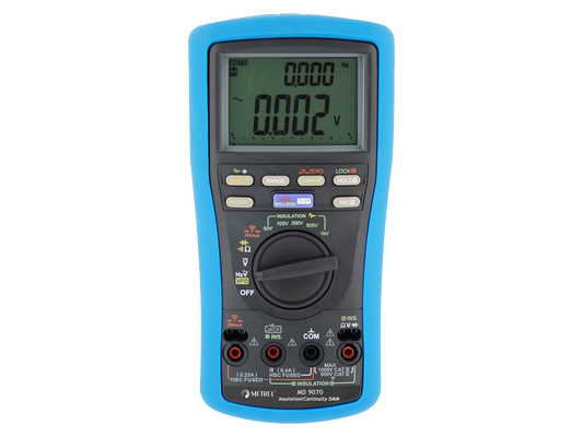 Metrel MD 9070 Digital Multimeter für Isolations- / Durchgangsprüfung CAT IV 600 V - VolTech GmbH