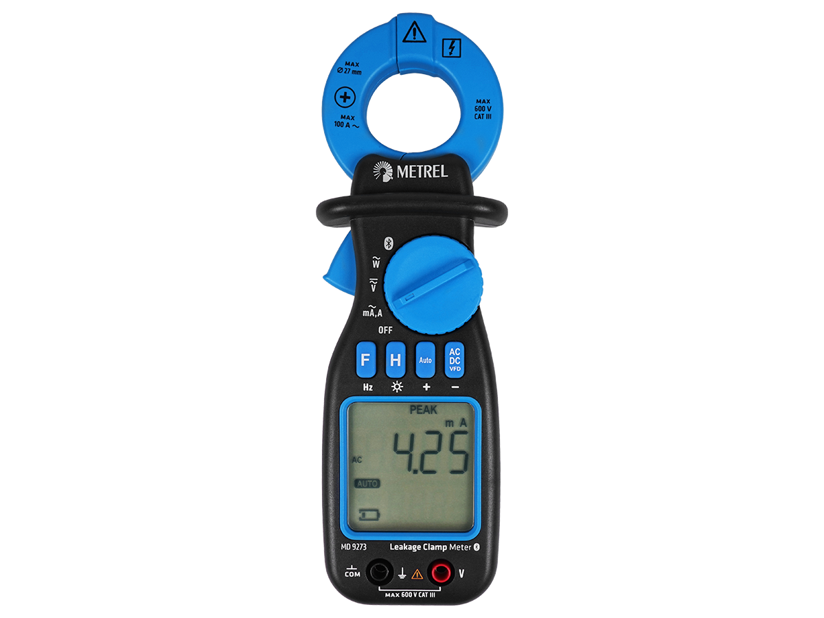 Metrel MD 9273 TRMS Digital Bluetooth Leckstrom- und Leistungsmesszange - VolTech GmbH
