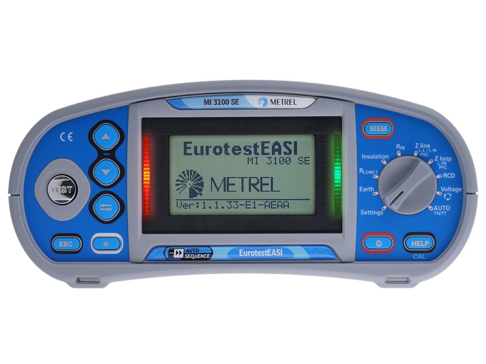 Metrel MI 3100 SE EurotestEASI CH Installationstester nach NIN/NIV - VolTech GmbH