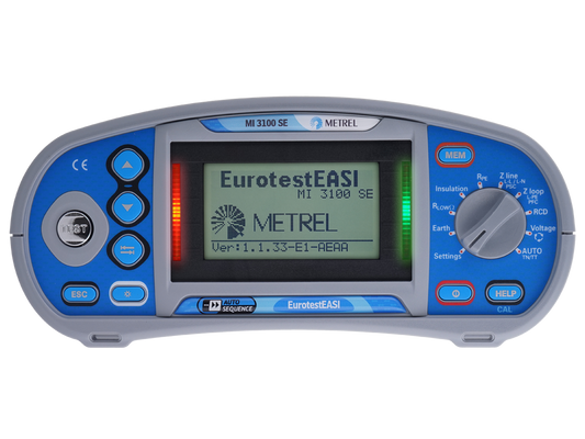 Metrel MI 3100 SE EurotestEASI CH Installationstester nach NIN/NIV - VolTech GmbH