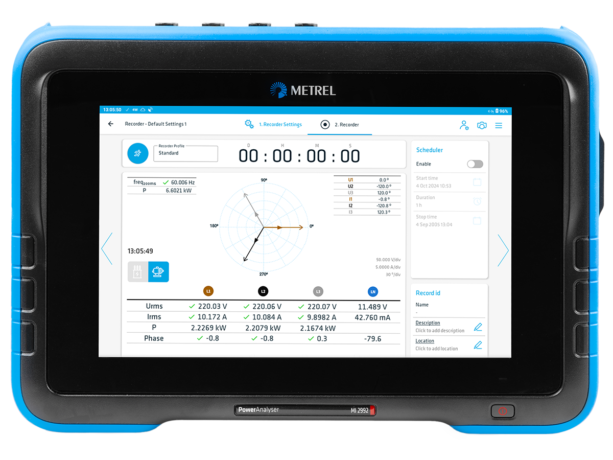 Metrel MI 2992 Power Analyser / Netzanalysegerät Klasse A - VolTech GmbH