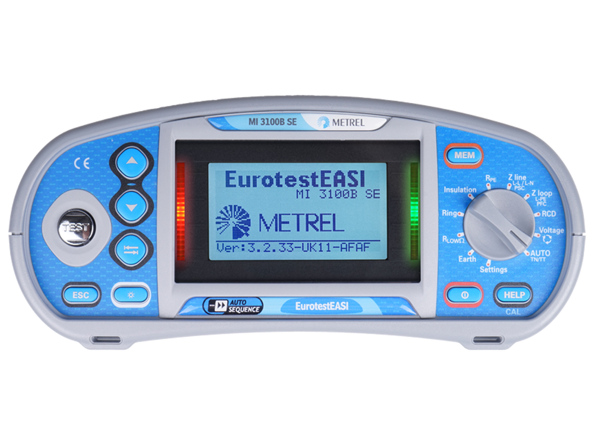 Metrel MI 3100 BSE EurotestEASI Installationstester nach NIN/NIV - VolTech GmbH