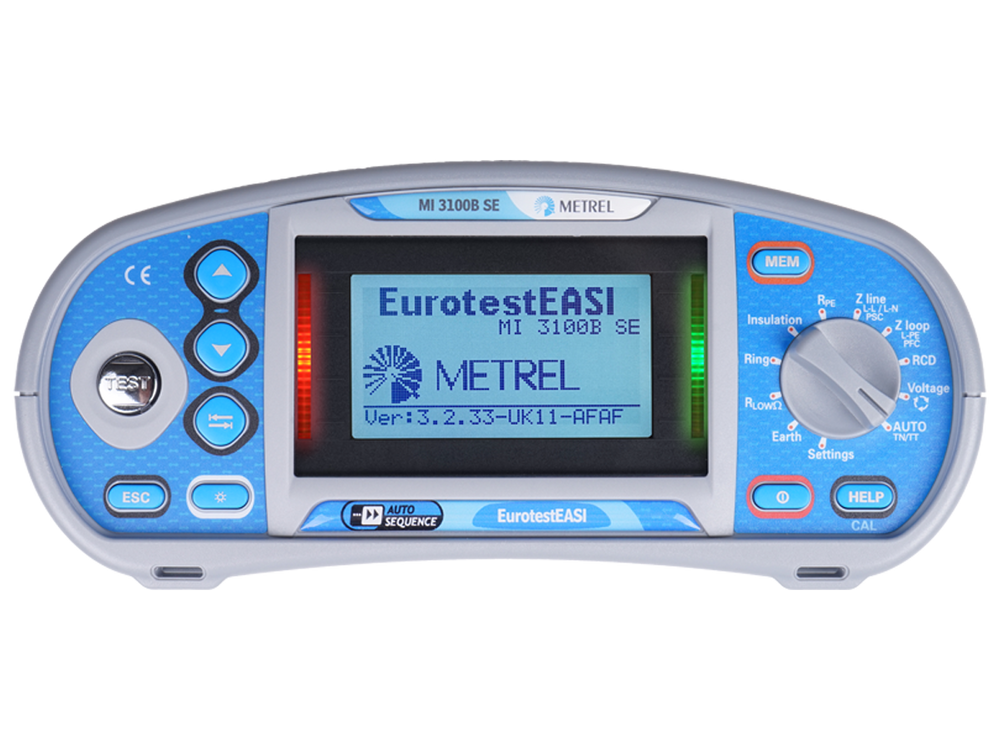 Metrel MI 3100 BSE EurotestEASI Installationstester nach NIN/NIV - VolTech GmbH