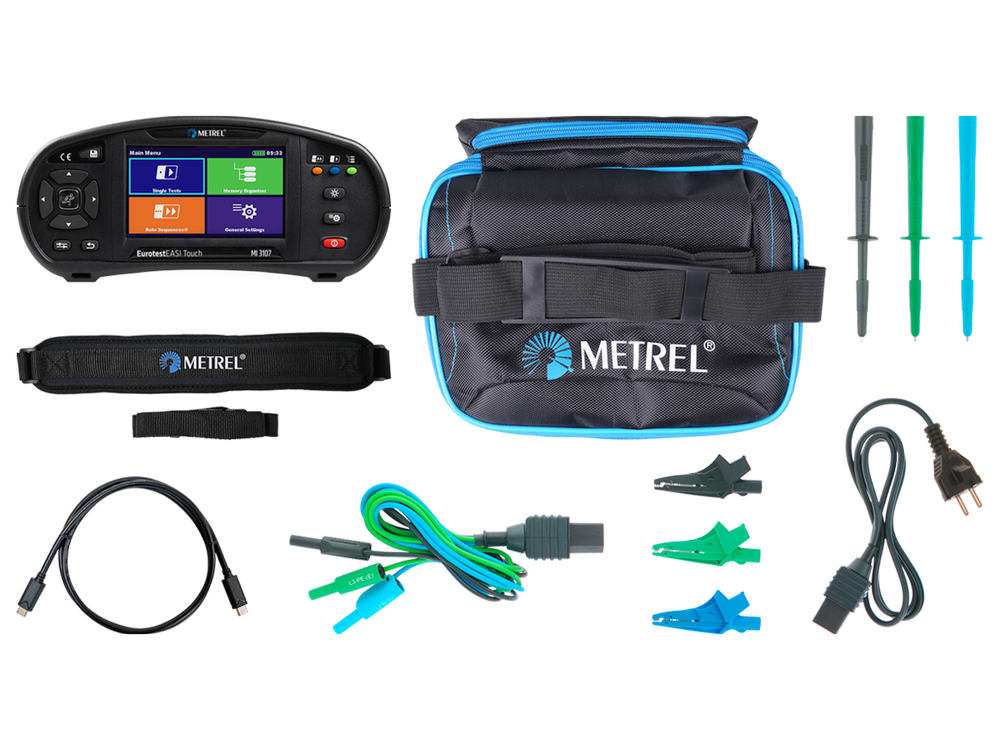 Metrel MI 3107 EurotestEASI Touch – Multifunktionaler Installationstester