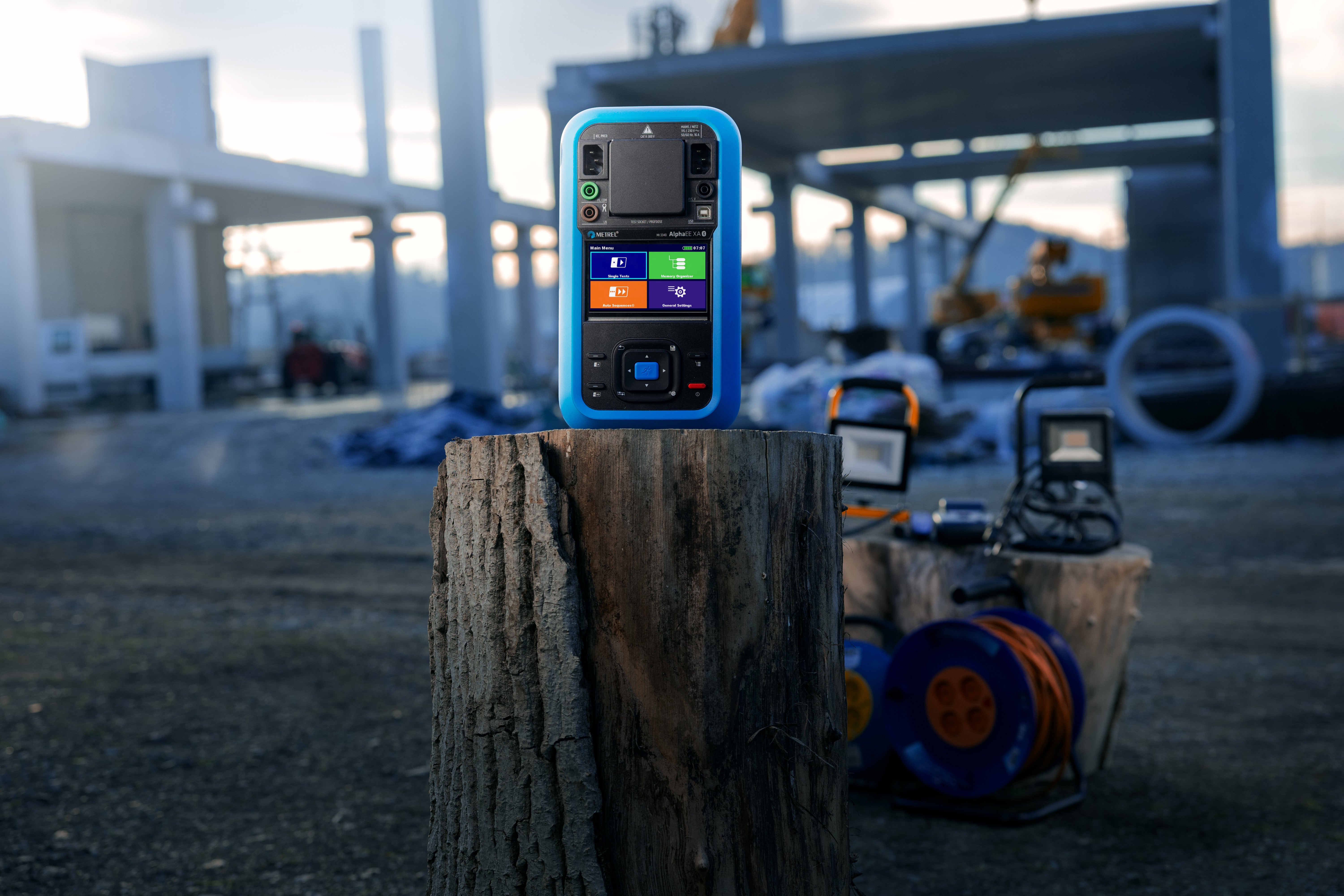 Metrel MI 3340 Gerätetester AlphaEE XA / SNG 482638, RCD-Prüfung - VolTech GmbH