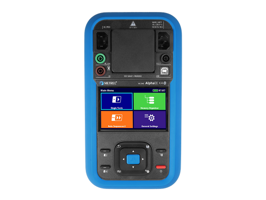 Metrel MI 3340 Gerätetester AlphaEE XA / SNG 482638, RCD-Prüfung - VolTech GmbH