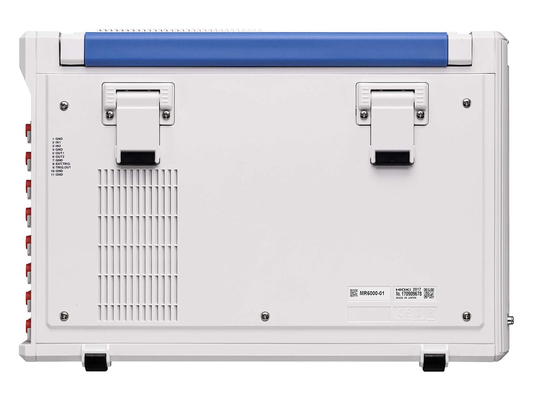 Hioki - MR6000-01 - 32-Kanal modularer Speicherrekorder, 200 MS/s, 1000 V, Touchscreen - VolTech GmbH