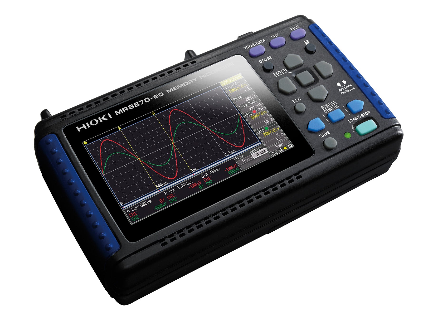 Hioki - MR8870-20 - Tragbarer Datenrekorder - VolTech GmbH