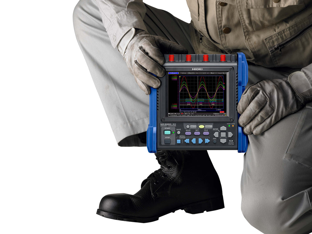 Hioki - MR8880 - Tragbarer Datenrekorder, 4 Kanäle - VolTech GmbH