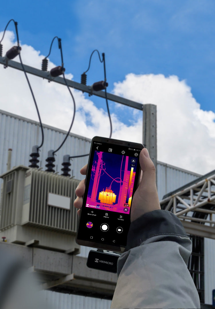 HIKMICRO Mini3 Wärmebildkamera mit manuellem Fokus, Auflösung 384x288, 25Hz/50Hz und USB-C - VolTech GmbH