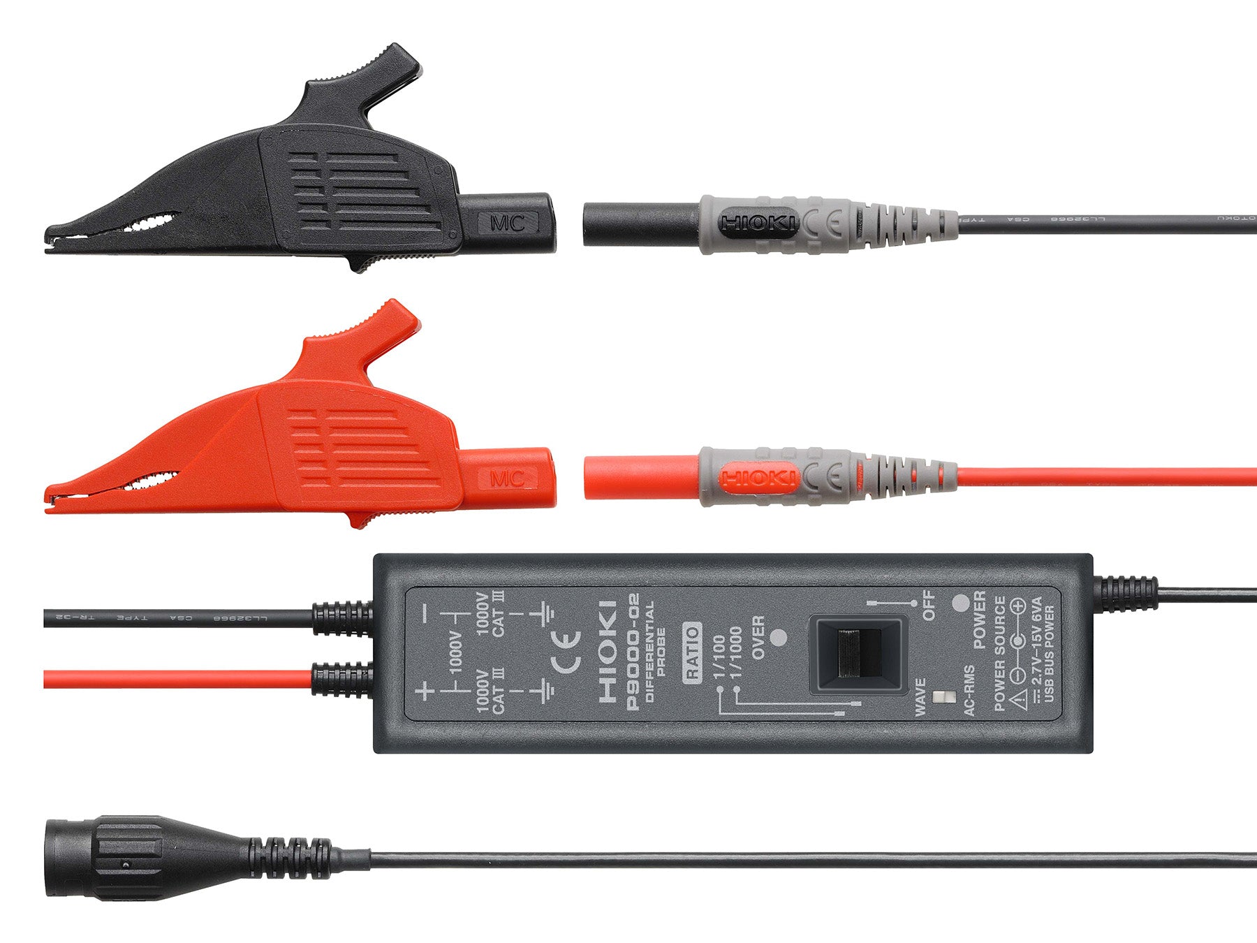 Hioki - P9000-02 - Differenztastkopf - VolTech GmbH